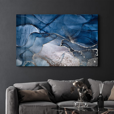 Peinture élégante en verre trempé de 27,6 po x 43,3 po | 100% verre trempé, épaisseur: 0,16 pouce | Œuvre imprimée UV, parfaite pour la décoration intérieure et les intérieurs modernes, des visuels époustouflants pour toute pièce