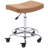 Jokari Swivel Upholstered Adjustable Height Counter Stool with Metal Frame-1961934125