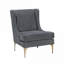Fauteuil d'appoint moderne en chenille-217668648