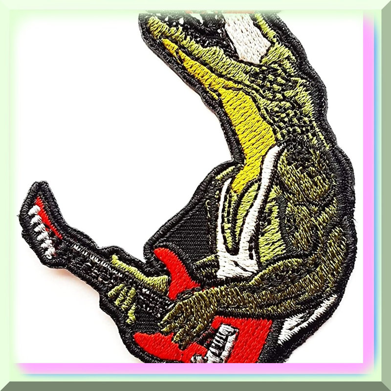 Rockin' Reptile Crocodile Guitar Patch Pack