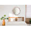 Huldar Glass Flat Wall Mirror
