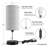 Table Lamp with USB A&C Port and Built-in Outlet, Pull Chain Bedside Lamps with 3 Colour Temperatures, Perfect for Living Room/ Bedroom-123252566