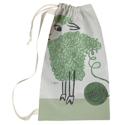 Barclee Fabric Laundry Bag with Handles