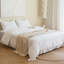 Housse de couette en lin et coton avec fermeture éclair invisible (grand format, blanc)-134699808-134699809