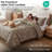 Secret Meadow Microfiber Reversible Duvet Cover Set-554027046-554008307