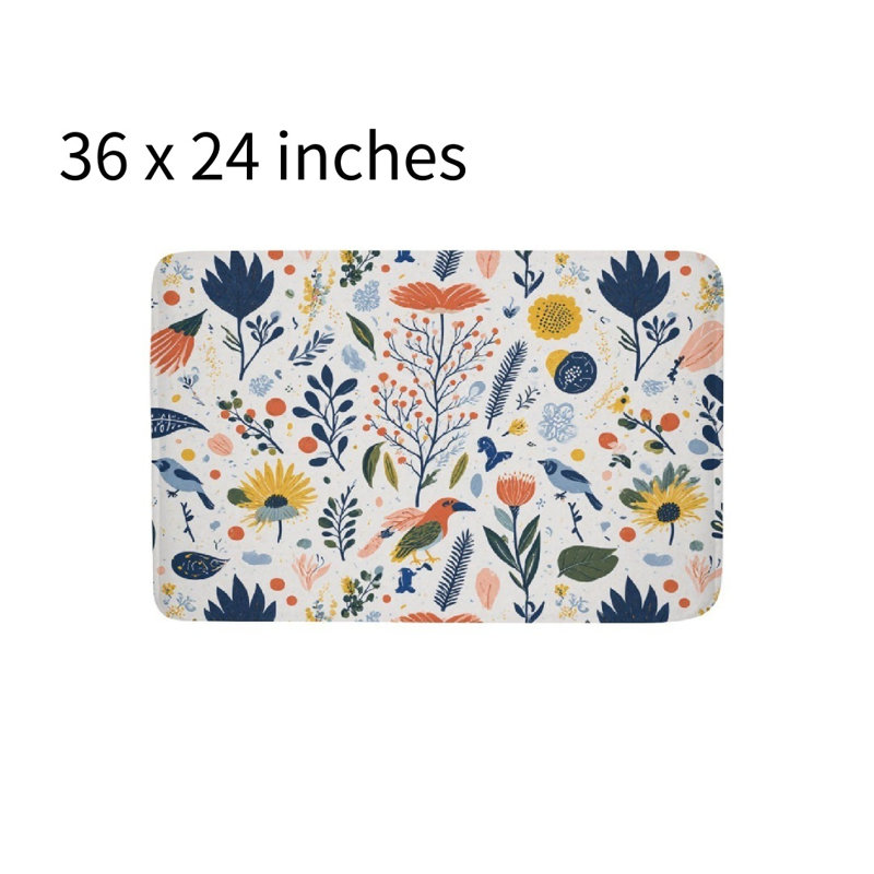 Tapis pour salle de bain Bird Bird