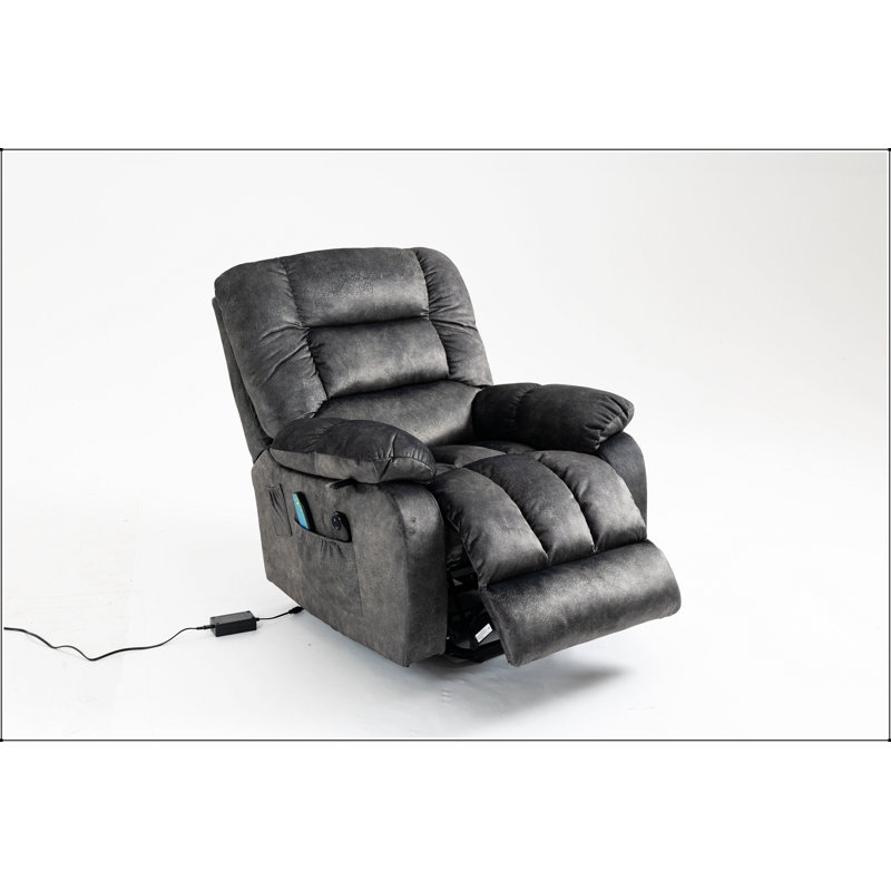 Fauteuil inclinable électrique Power Power pour les personnes âgées, massage en 8 points et chauffage, meubles de salon confortables et durables