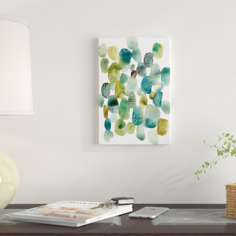 « skip hop i », impression sur toile, H 12 po x l 8 po x P 0,75 po, Toile tendue, Pas de tapis