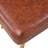 Cirilla Faux Leather Upholstered Bench
