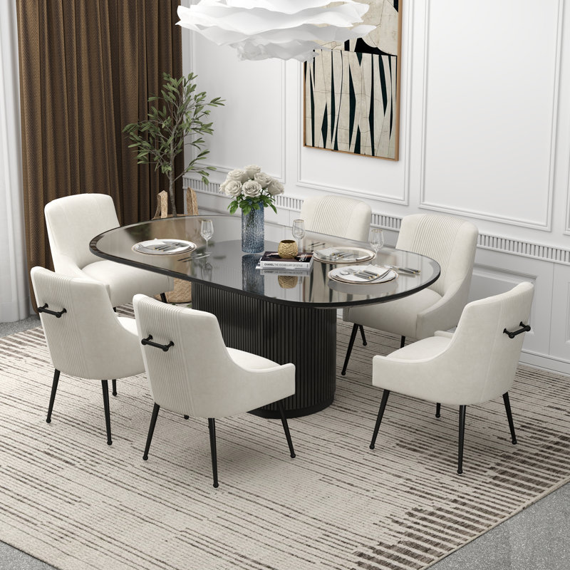 Chaise d'appoint Dinnington, Beige