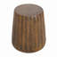 Table d'appoint intérieure MGO - Table de bout durable de style souche d'arbre pour patio, jardin, salon, hauteur 16,61 po