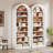 79.5" Tall Arched Bookshelf-492192287