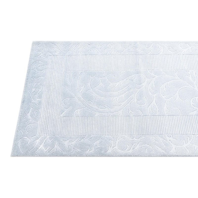 Tapis de couloir bleu clair Jennings
