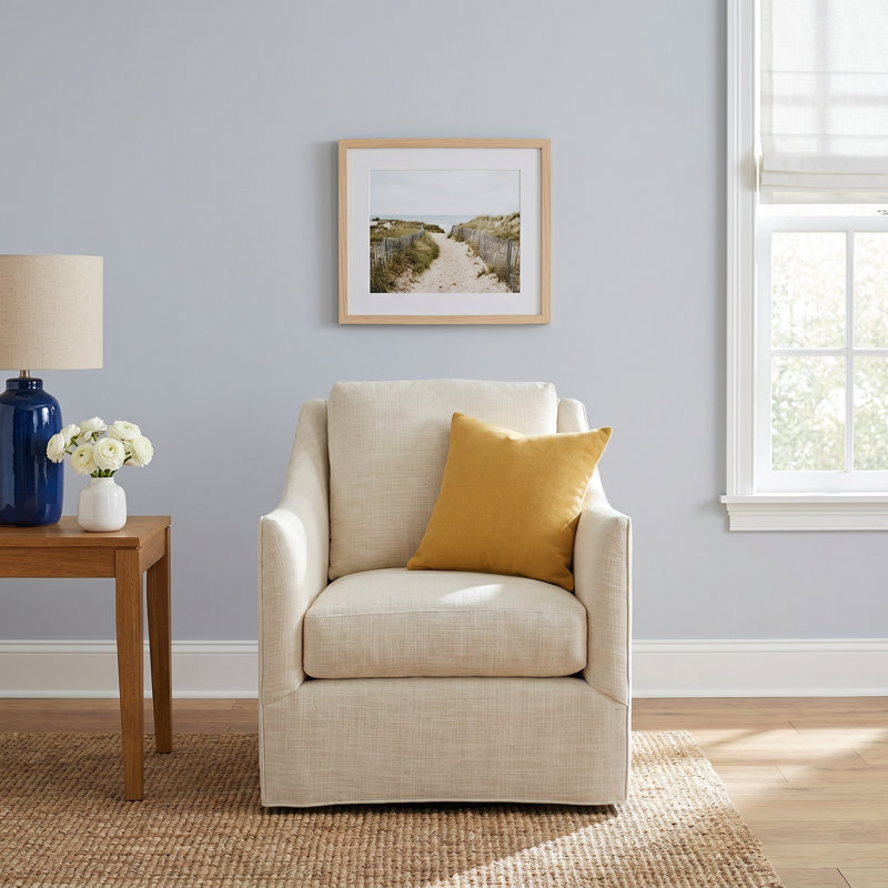 Anelis Walter Swivel Chair, Yukon Sand