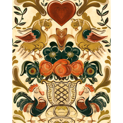 Tyrol Apres-Ski Home Floral Wallpaper Roll