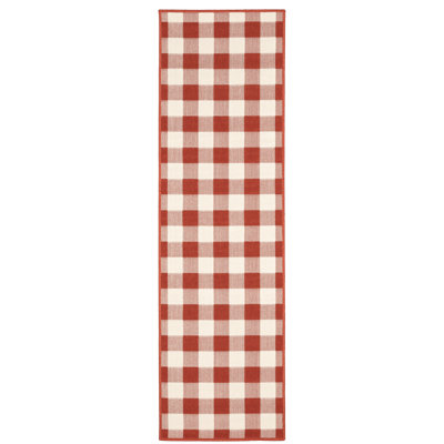 Mac Plaid Indoor / Outdoor Area Rug