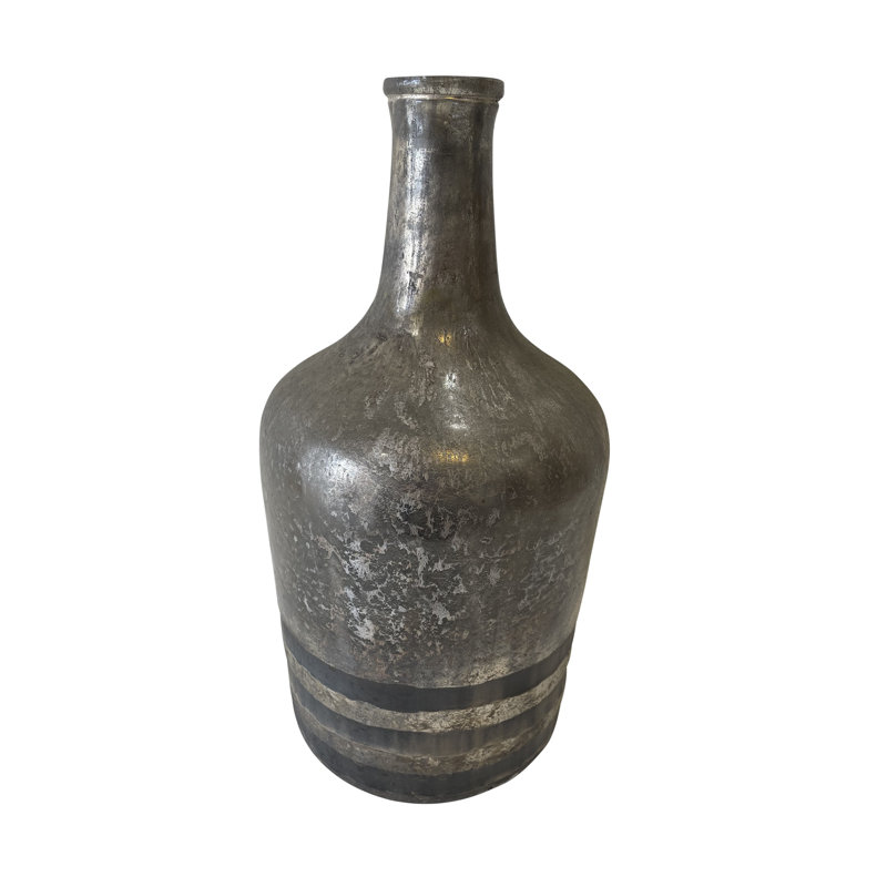 Vase de table Ribas, H 14,5 po x l 7,5 po x P 7,5 po