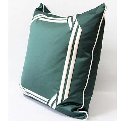 Embroidered Pillow Cover