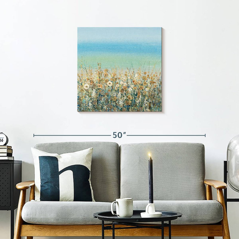 Alvord Shoreline Flowers II, H 24 po x l 24 po