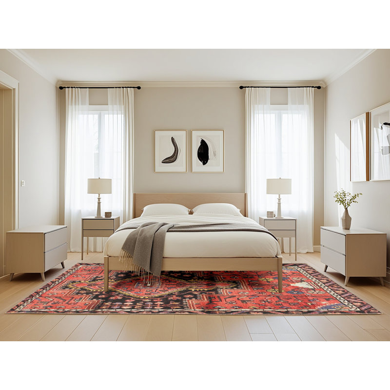 Loc Southwestern Indoor Rug, Rectangle 5' x 8'