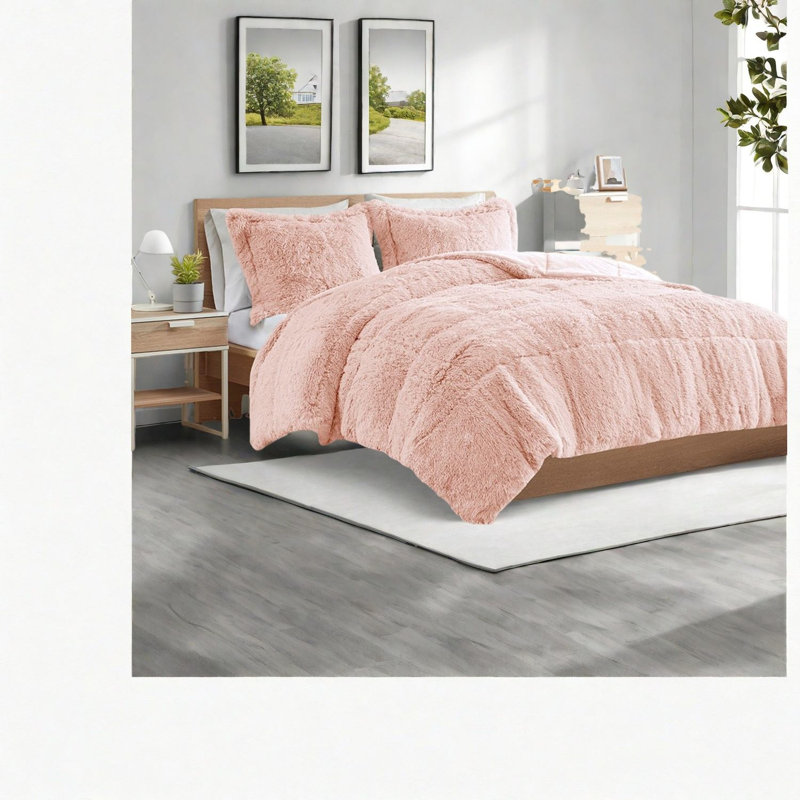 Ensembles de literie moelleux doux, polyester simple TG