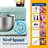 VIVOHOME 10 Speed 8.5 Quarts Stand Mixer Bowl Cover Mixer Accessory-105627018