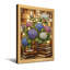 Plantes et fleurs, vitrail, fleurs, livres, fond-1269203197-1269203198-1269203168
