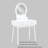 Elegant  Vanity Dresser Set with LED Mirror & Stool - 4 Drawers Luxury Furniture-832573055
