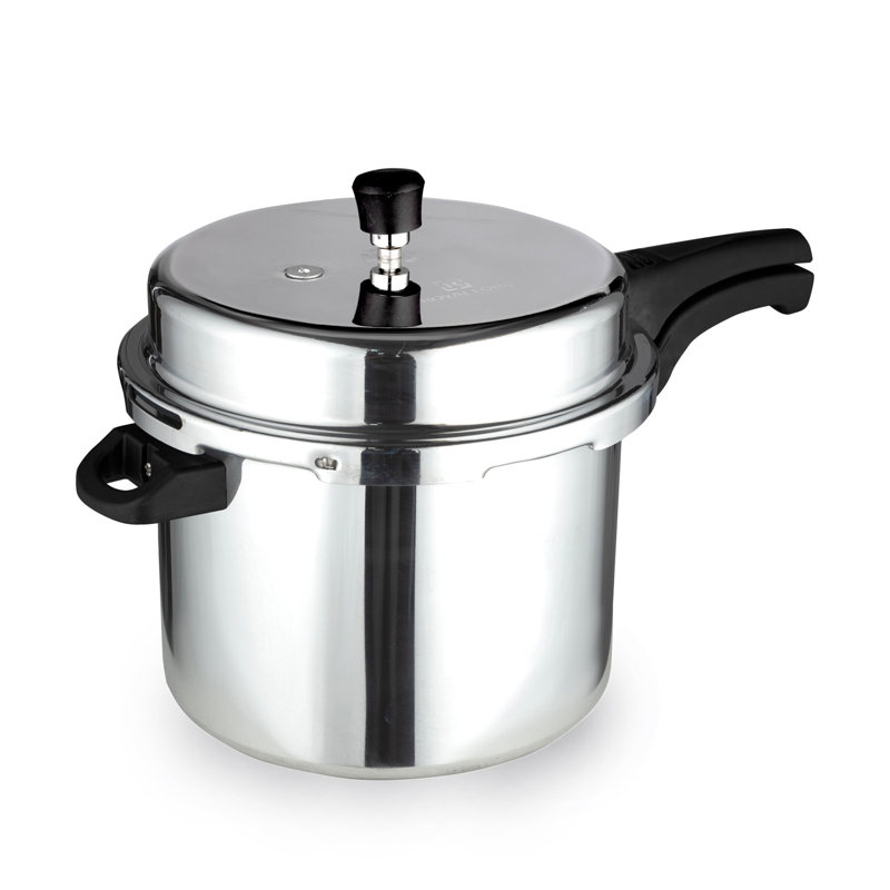 ROYALFORD Pressure Cooker Lightweight Aluminium Casserole Stock Pot Kitchen Catering, 10 L