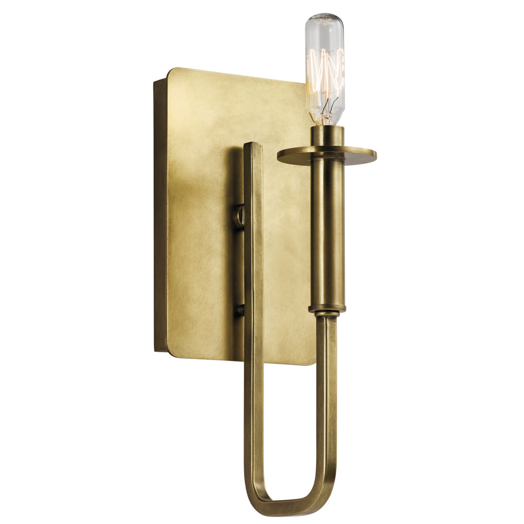 Alden 1-Light Armed Sconce Latitude Run® 