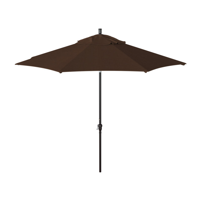 Parasol de marché 108 po Aallyah, Teck Heather Sunbrella®