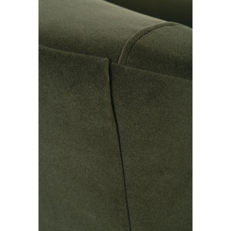 Bernie Swivel Armchair, Moss Polyester