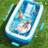 120" Inflatable Swimming Pool, 4-Layer Thickened, Backyard Summer Fun