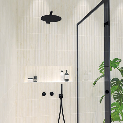 Argos Travertino Matte 4 1/2x9 3D Porcelain Tile