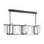 Anders 59-in Black dimmable LED Linear Pendant-1182232209