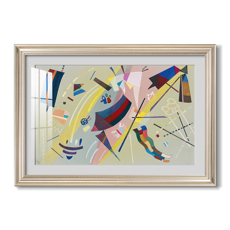 Sans titre, 1941 - Wassily Kandinsky - Tirage sur mesure encadré, 24x34 INNER SIZE, Framed Print with Mat, Pewter Satin