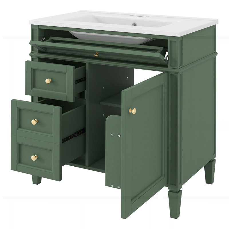 Meuble-lavabo 30 po avec lavabo supérieur