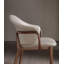Solid Wood Chair Upholstered Chair With Armrest Backrest