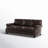 Ellard Genuine Leather Rolled Arm Sofa-1992789895