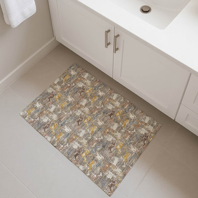 Tapis à imprimé animal de qualité supérieure lavable à la machine Villers