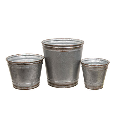 Apollonia Metal Pot Planter