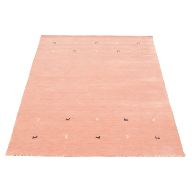 Kashkuli Gabbeh Pink Rug 5'5" x 7'5"