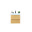 Ensemble de meuble-lavabo mural simple l 24 po x P 19,5 po x H 24 po Mitul-1382903781