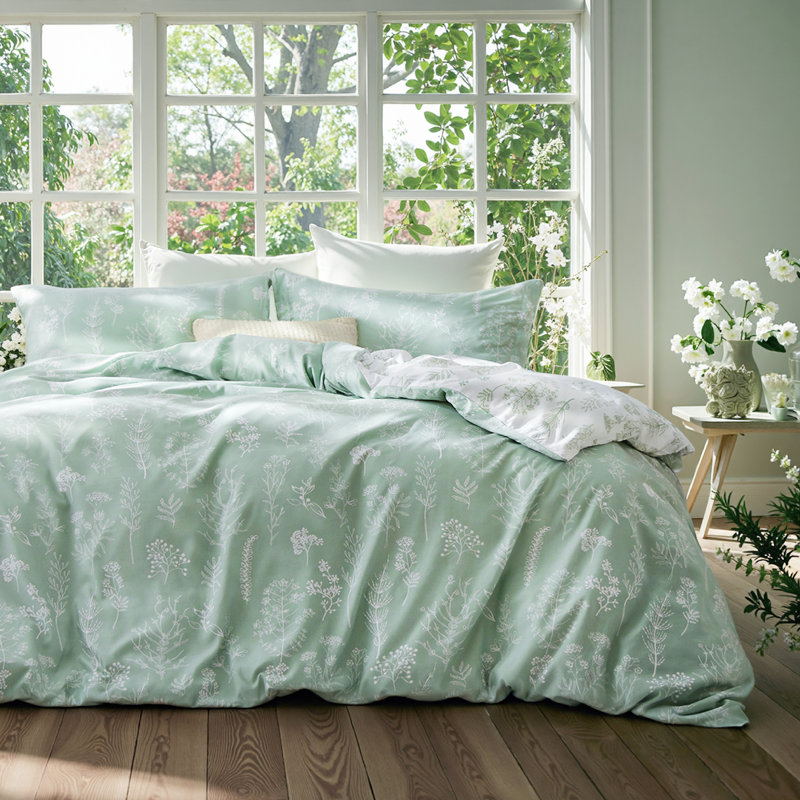 Bedsure Duvet Cover Full Size - Reversible Duvet Cover Set with Zipper Closure, 3 Pieces Floral Patterned Bedding Set
