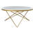 Fulton Marble Top Coffee Table-779913648