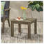 Table d'appoint en bois gris Temecula