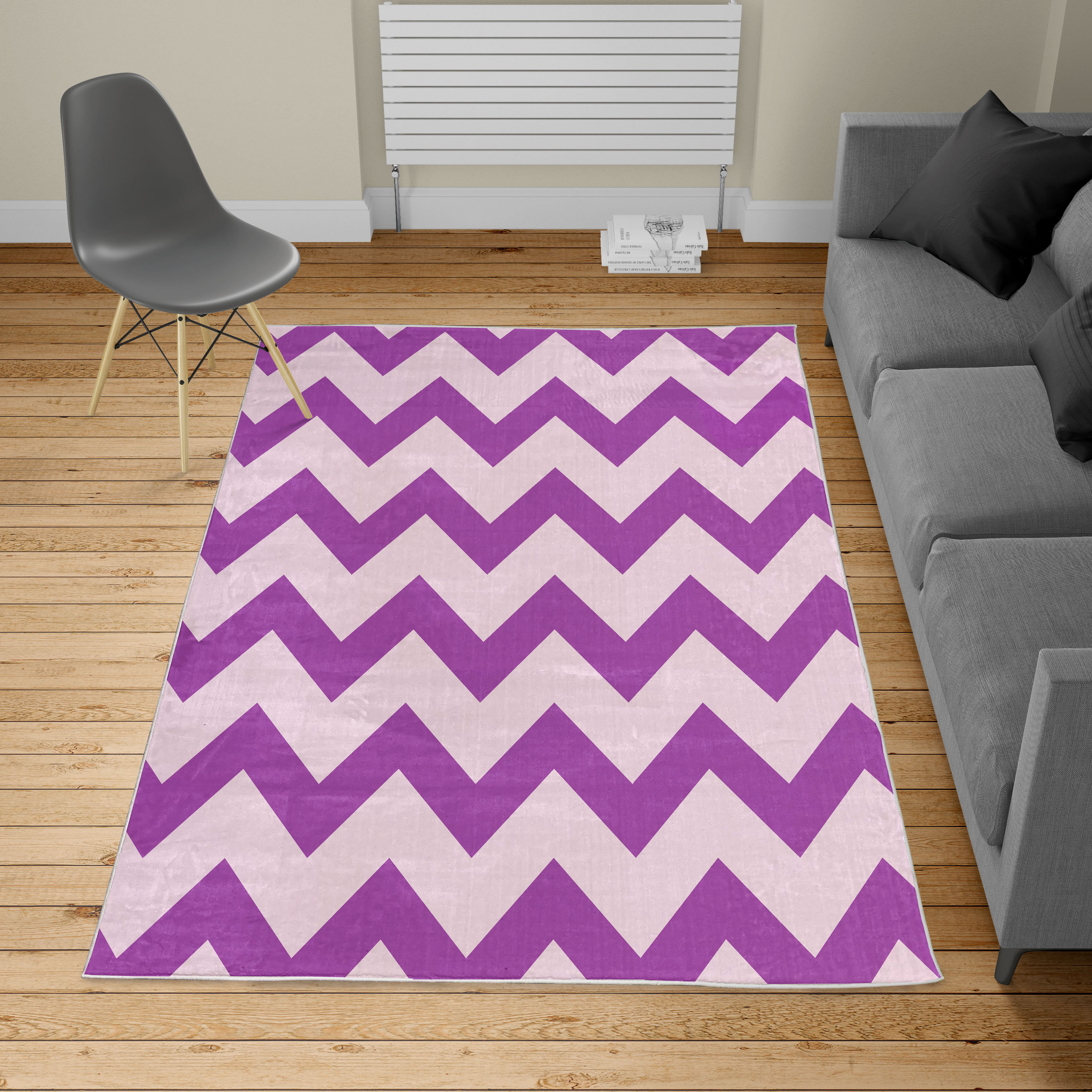 Ebern Designs Schoharie Chevron Rug | Wayfair