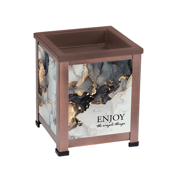 6.3'' H Metal Tabletop Wax Warmer