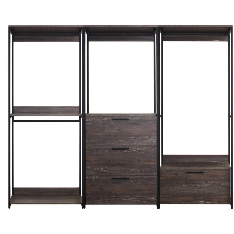 Armoire à eau avec tiroirs très profonds et espace modulaire: configuration de rangement personnalisable