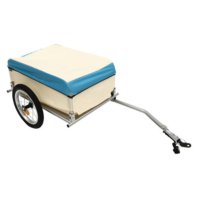 Remorque en aluminium pour vélo 50 kg